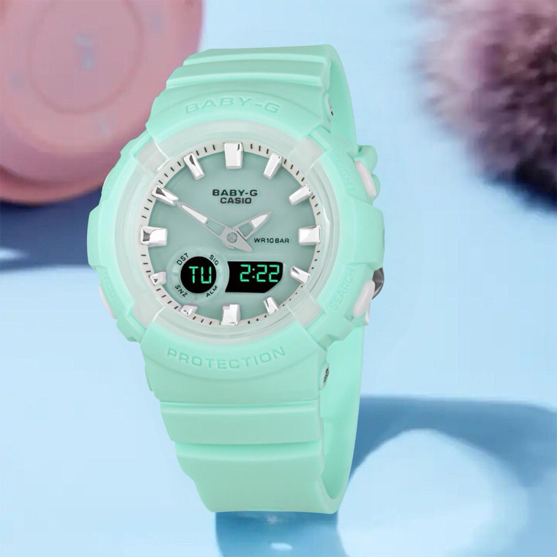 PROMO JAM TANGAN WANITA BABY G CASIO BA 110 BISA DI BAWA BERENANG FULL PINK PUTIH ROSEGOLD READY STOCK JAM TANGAN DUAL TIME