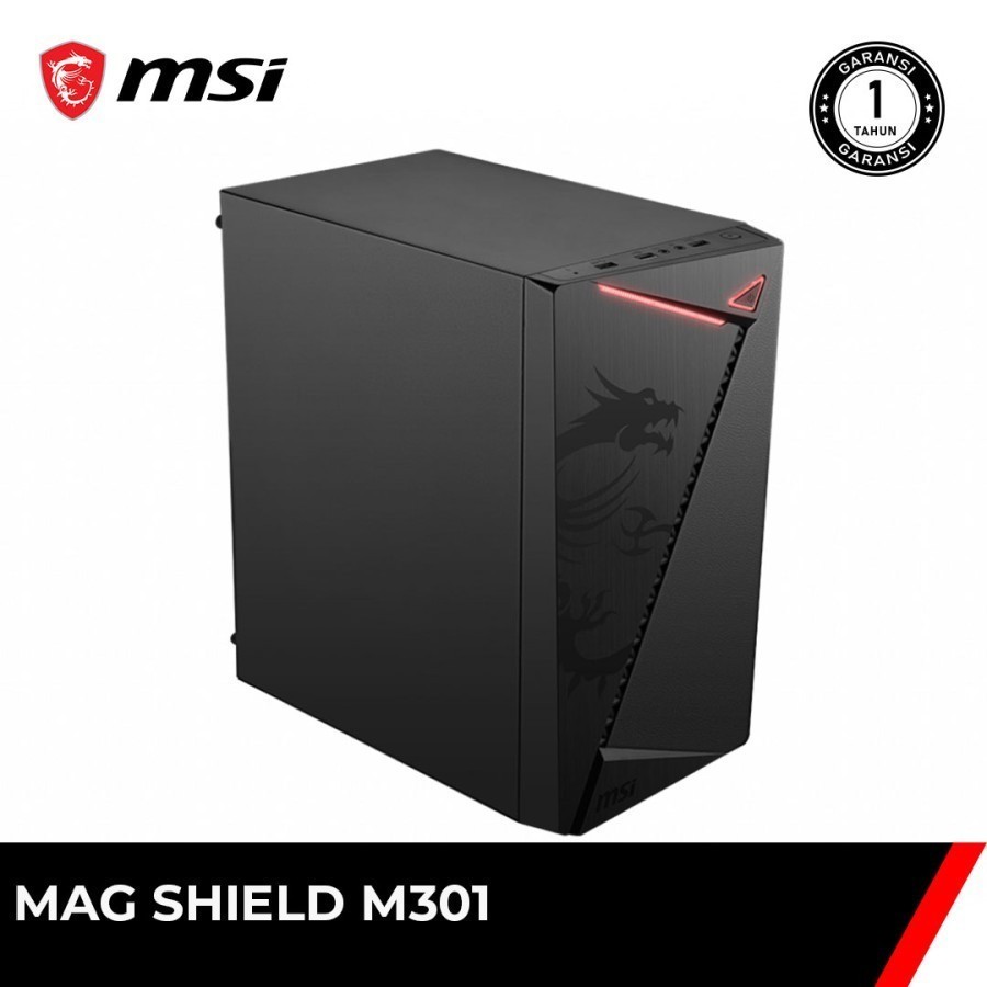 Jual MSI Gaming CPU Case MAG Shield M301 - Case M-ATX/ M-ITX | Shopee ...