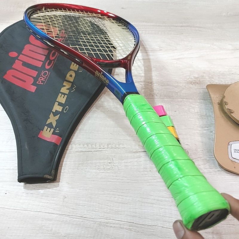 Jual RAKET TENIS ORIGINAL PRINCE EXTENDER PRO COMP 650PL BEKAS MASIH ...