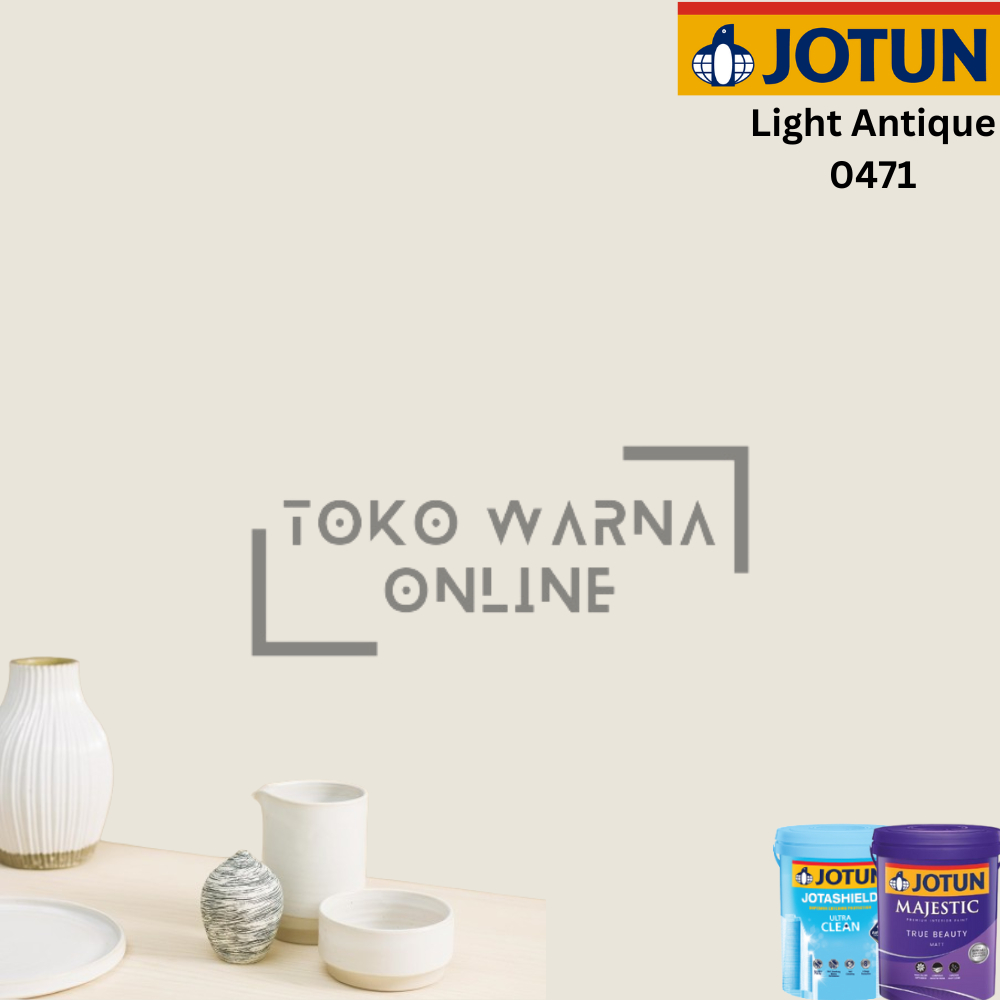 Jual CAT TEMBOK INTERIOR JOTUN SERIES - LIGHT ANTIQUE 0471 (GALON ...
