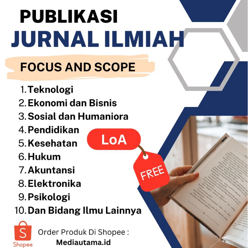 Jual Publikasi Jurnal - Non Sinta - 100% Pasti Terbit | Shopee Indonesia