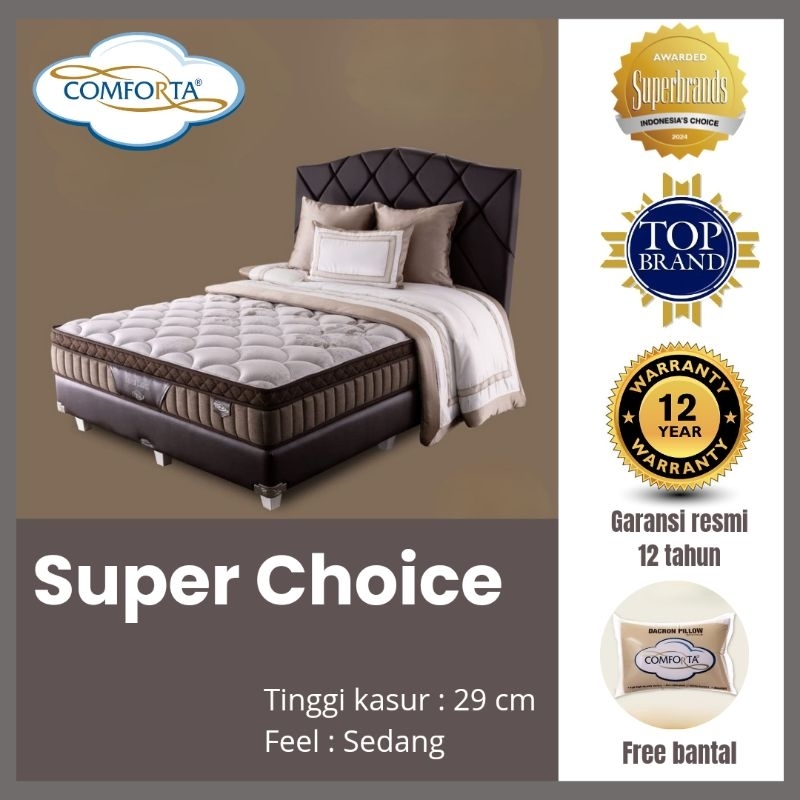 Jual Kasur Springbed Comforta - SUPER CHOICE | Shopee Indonesia