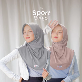 alfaeyza - Hijab Sport Pinguin SIZE S | Bergo Sport Oval | Jilbab Olahraga | Faeyza Sport