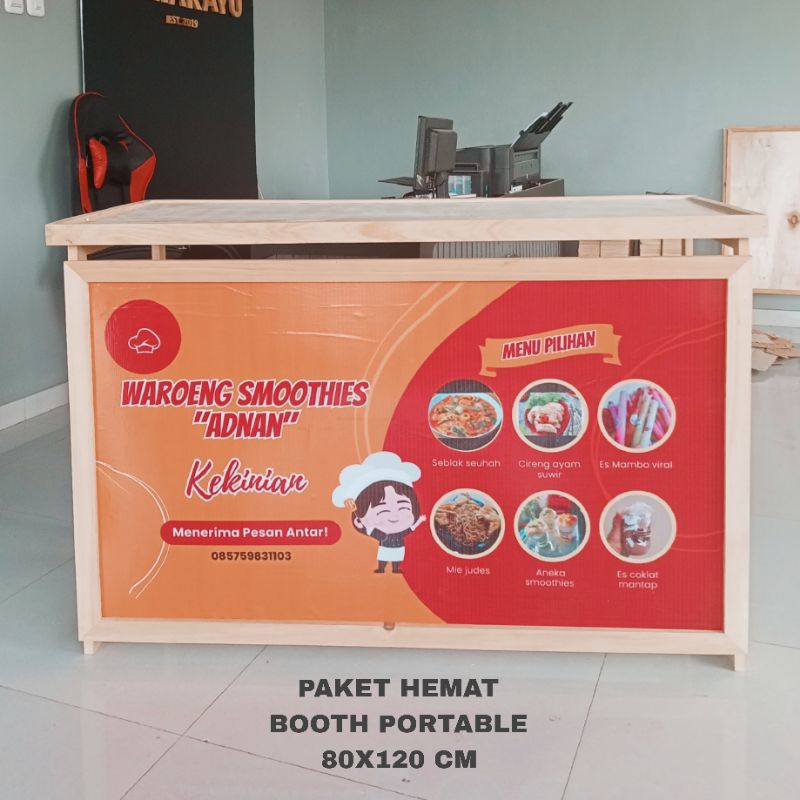 Jual Meja Lipat Jualan Booth Portable Meja Jualan Portable 120x80 CM ...