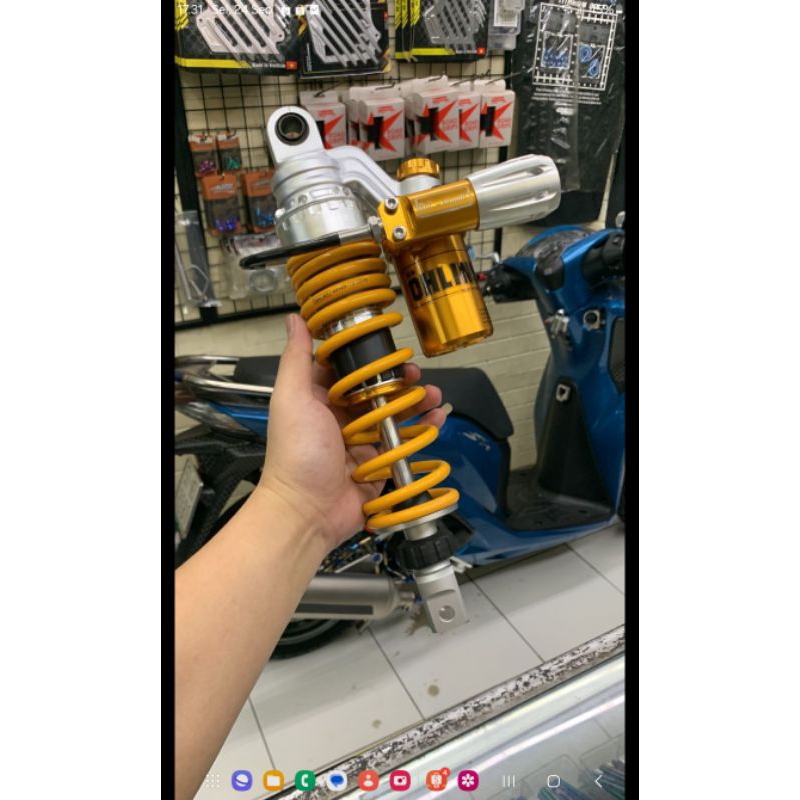 Jual Shock Ohlins Vietnam Barcode Laser + Preload Adjuster size 330mm ...