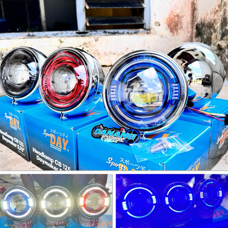 Jual Lampu Billed Biled Set Batok CB125 By Sports DAY Tanpa Demon CB GL ...