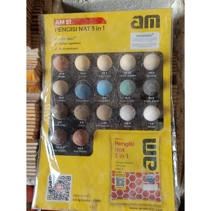 Jual AM 51 pengisi Nat 3 in 1 (microban) | Shopee Indonesia