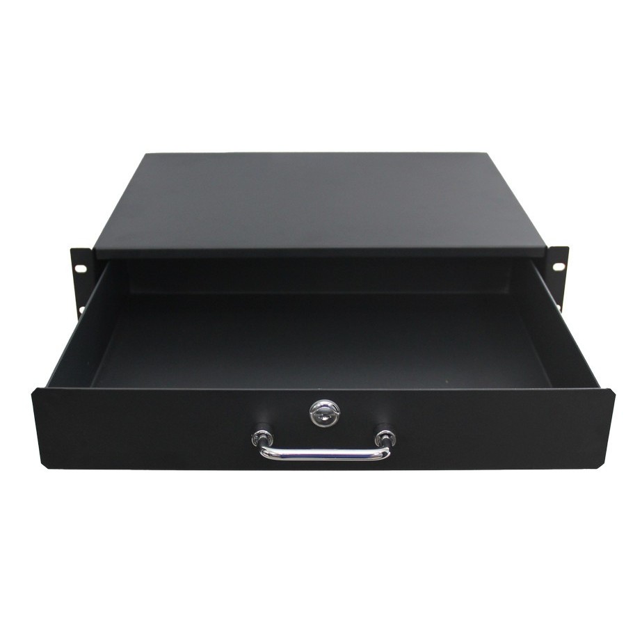 Jual INDORACK Drawer 2U Depth 350mm W/ Lock Laci Rackmount Rak Server ...