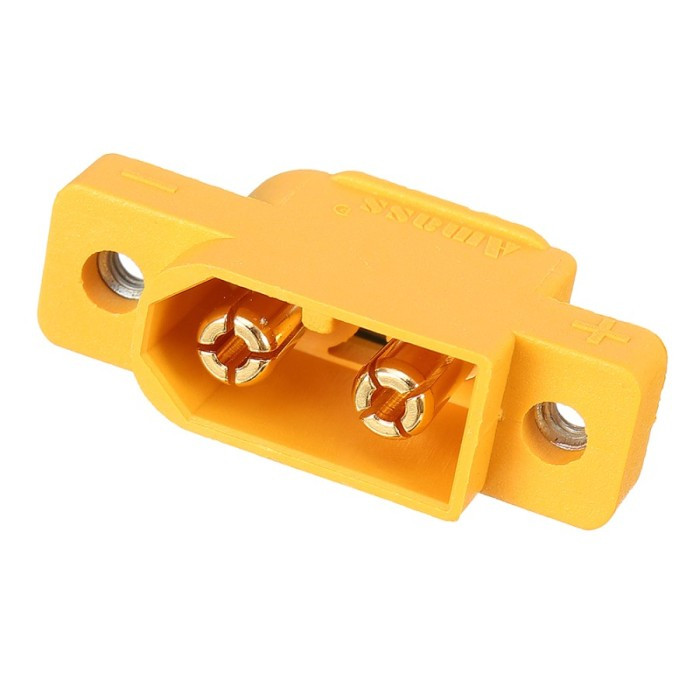 2 Coppie Connettori Originali XT60E-M Con Viti A Esagono Incassato – Placcati Oro Per Batterie Lipo E Drone