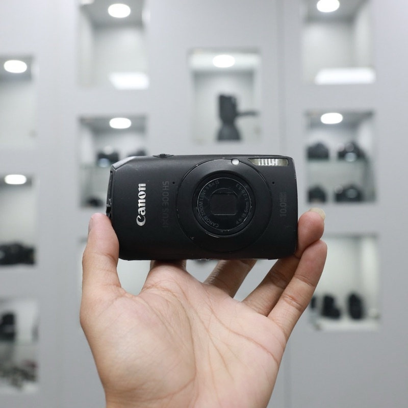 Jual Digicam Canon IXUS 300 HS Black | Shopee Indonesia