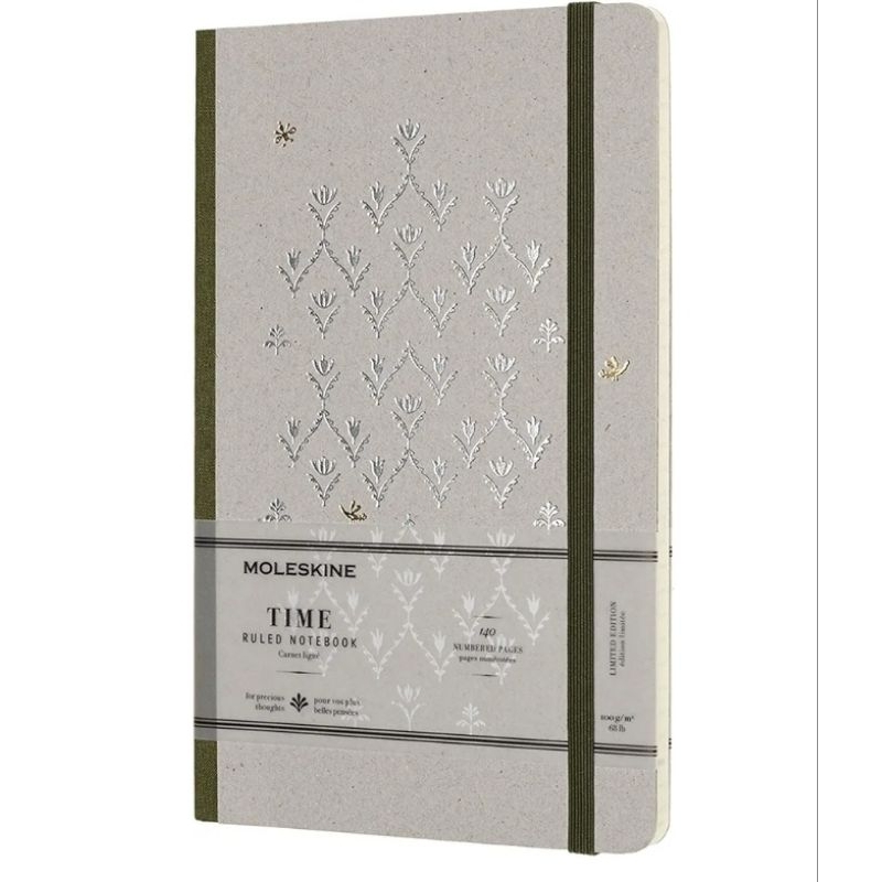 Jual Moleskine Time Notebook Green - Ruled Notebook Limited Edition ...