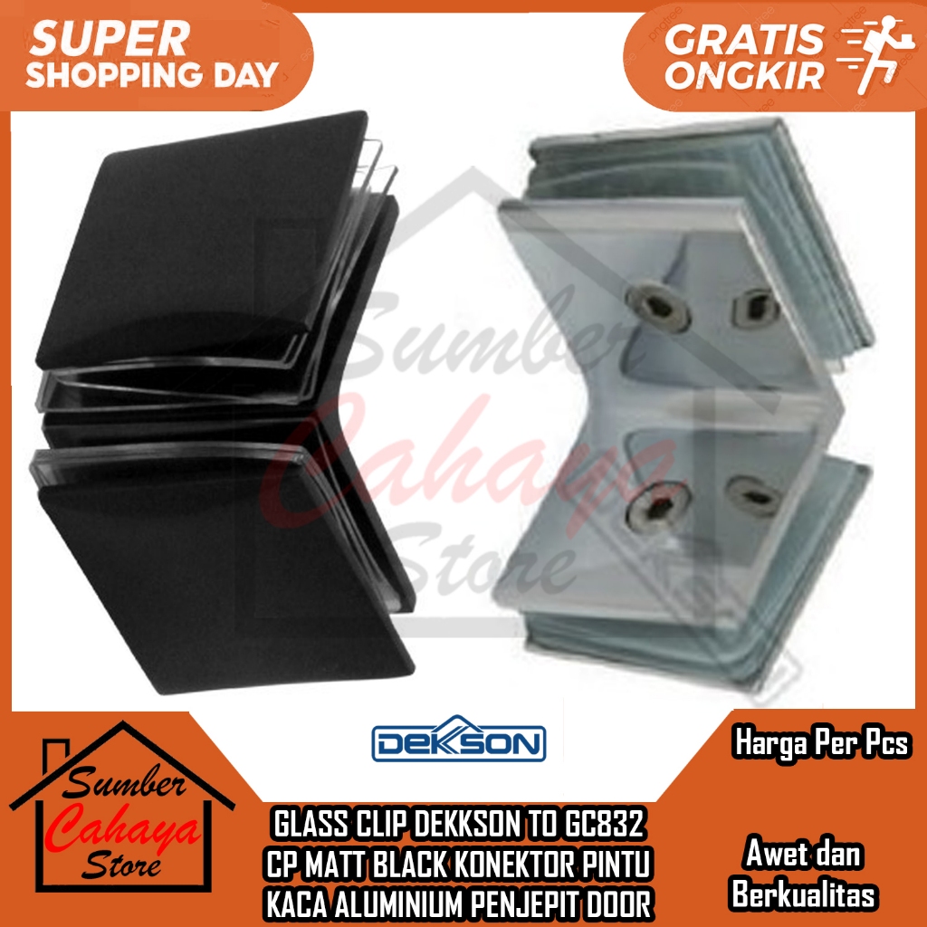 Jual Clem Railing Tangga Balkon Pinggiran Pinggir Hinge Glass Clip ...