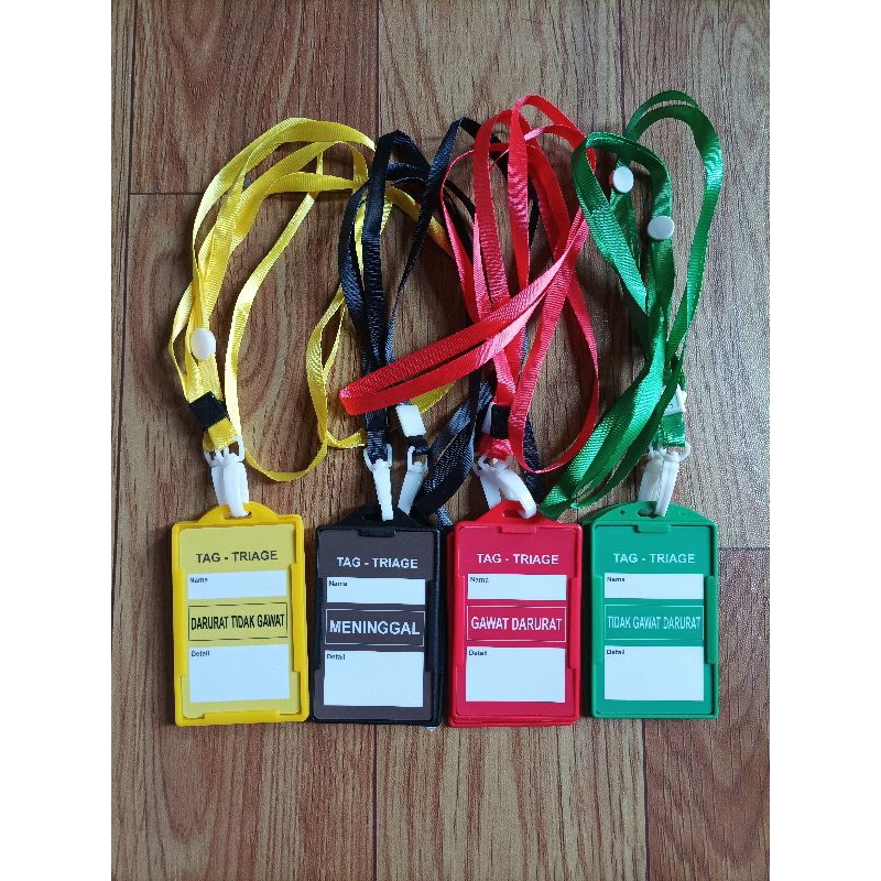 Jual Id Card Tag Triage | Shopee Indonesia