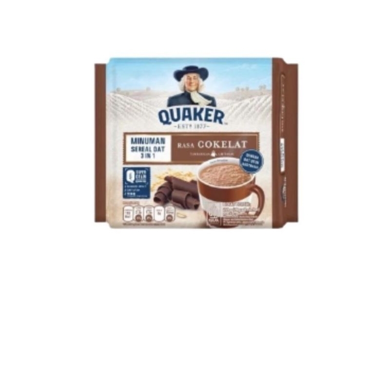 Jual Quaker 3in1 Sachet ~ Vanilla Chocolate Sachet (8 Sachet) EXP April ...