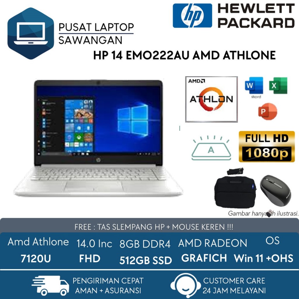 Lenovo Laptop 15,6 Zoll FHD – AMD Athlon 7120U, 8GB RAM, 256GB SSD, Windows 11, Für Alltag & Office