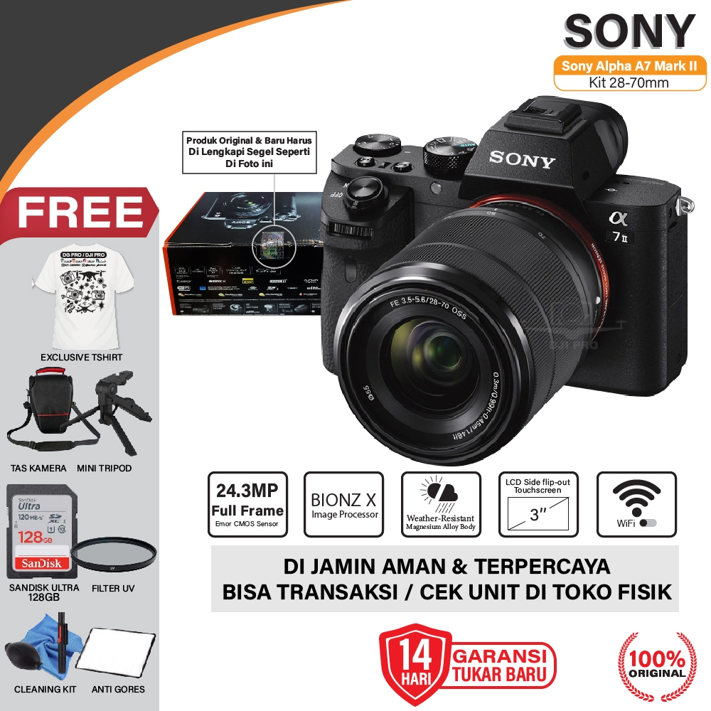 Jual Sony Alpha 7 Mark Ii Terlengkap & Harga Terbaru Oktober 2026 ...