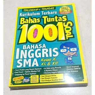 ( OBRAL ) BUKU LATIHAN SOAL SMA // PENDIDIKAN // BAHAS TUNTAS 1001 SOAL BAHASA INGGRIS SMA // ORIGINAL