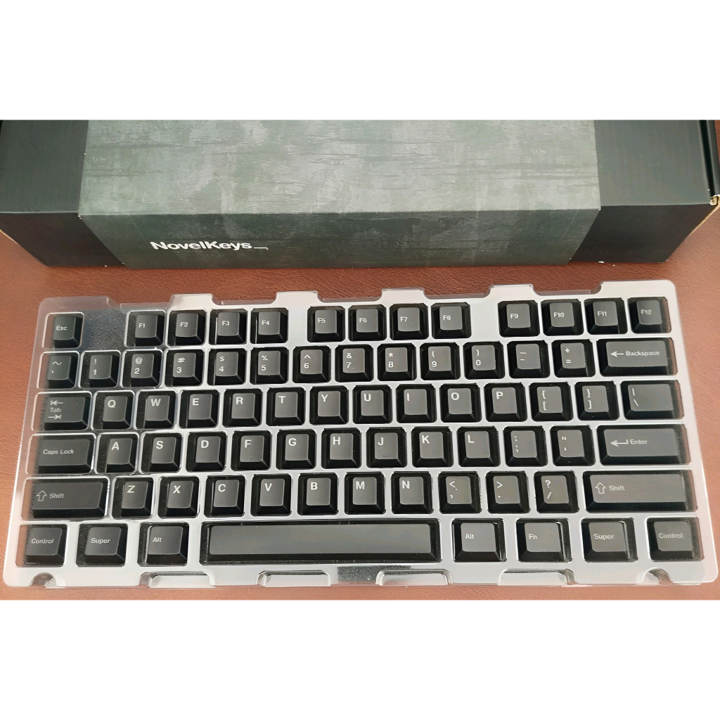 Jual Keycaps Keycap Novelkeys NK Cherry Charcoal PBT Dyesub dye sub ...