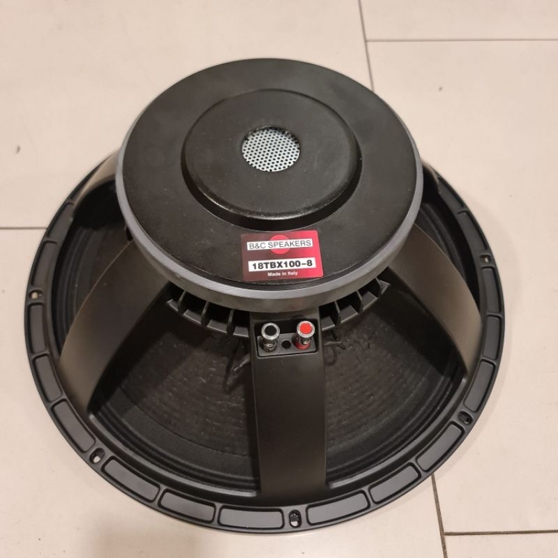 Jual Komponen Speaker B&C 18TBX100 18 Inch 18 TBX100 ( Subwoofer ...