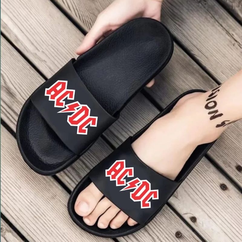Jual Rival Co - Cod Sandal Slop Acdc Sandal Pria Dan Wanita Original ...