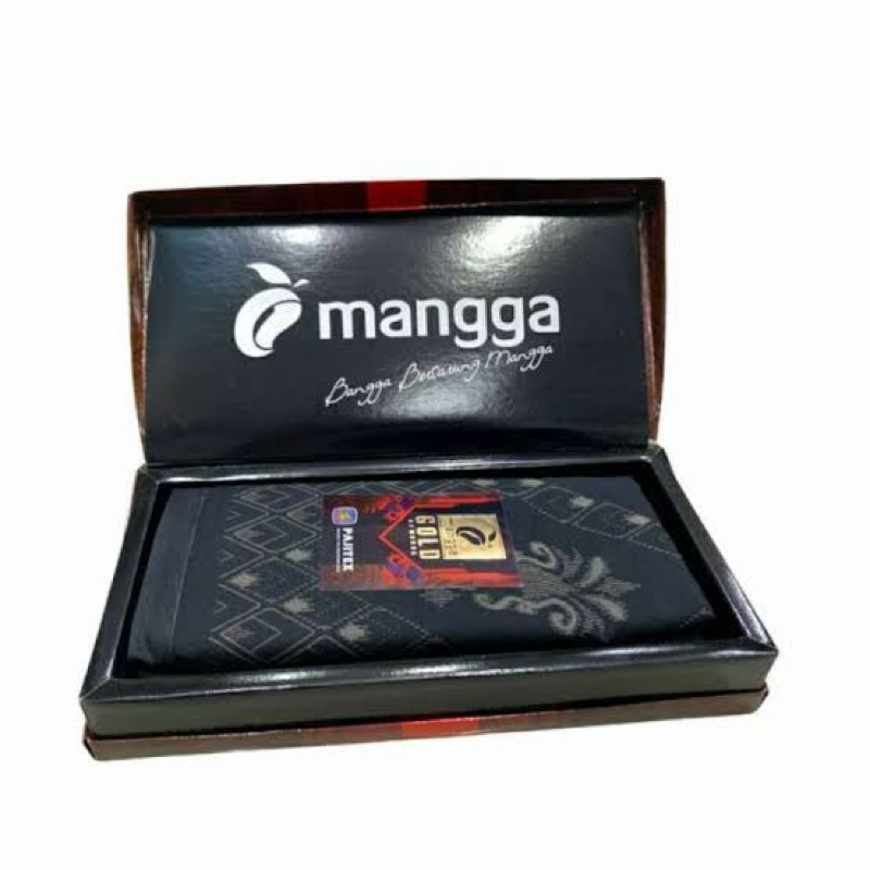 Jual Sarung mangga gold khusus warna hitam bisa untuk seragam | Shopee ...