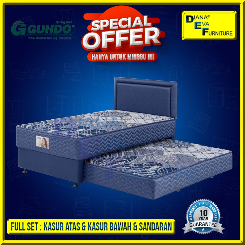 Jual Guhdo 2in1 Standard Set Kasur Springbed | Shopee Indonesia