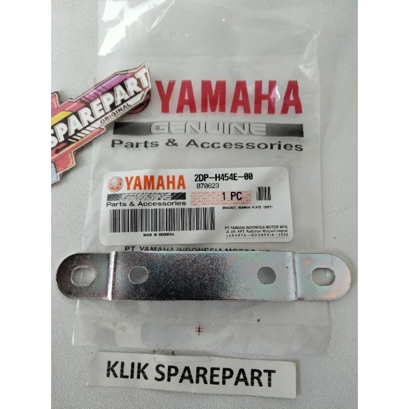 Jual BRACKET NUMBER PLATE 2DP-H454E-00 Dudukan Plat Nomor Yamaha NMax ...