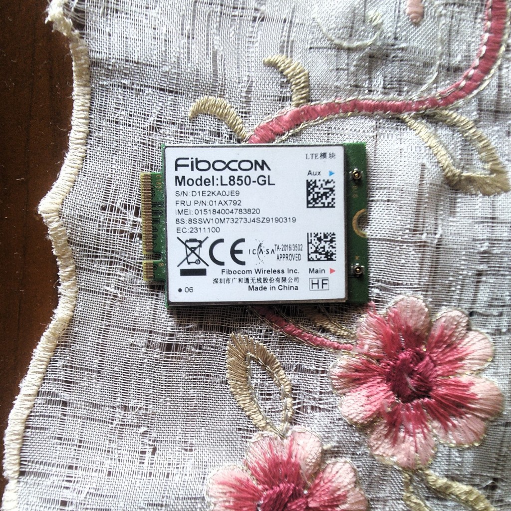 Jual Module Modem Rakitan Fibocom L850-GL L850GL CAT9 3CA - Siap Pakai ...