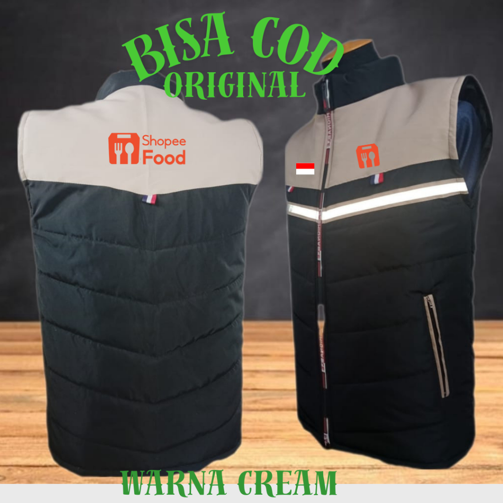 Jual Rompi Motor Pria Anti Angin Shopee Jaket Rompy Shopee Food- Bisa ...