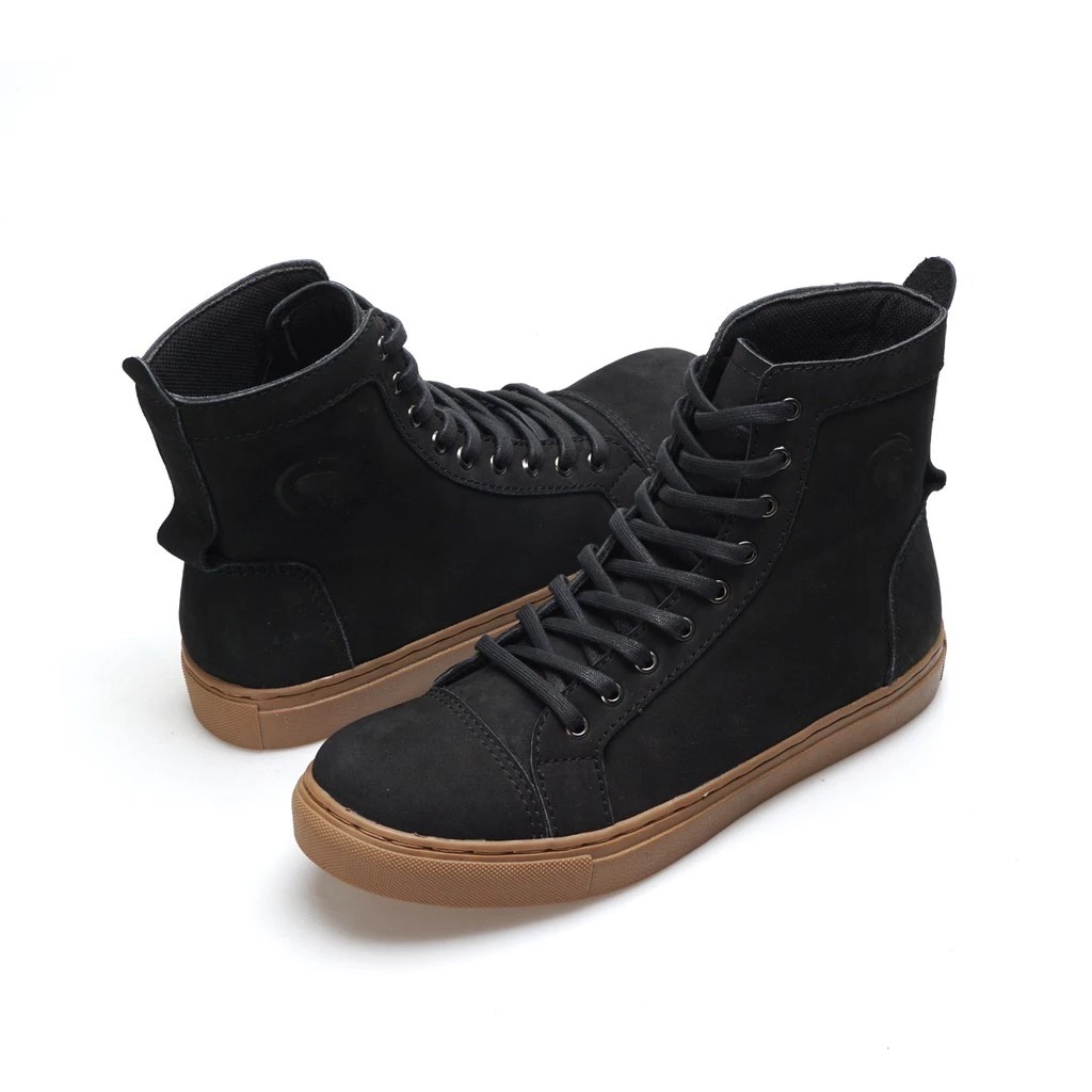Jual Sepatu Boots Tinggi KULIT ASLI Original / Sepatu Boots Pria Casual ...