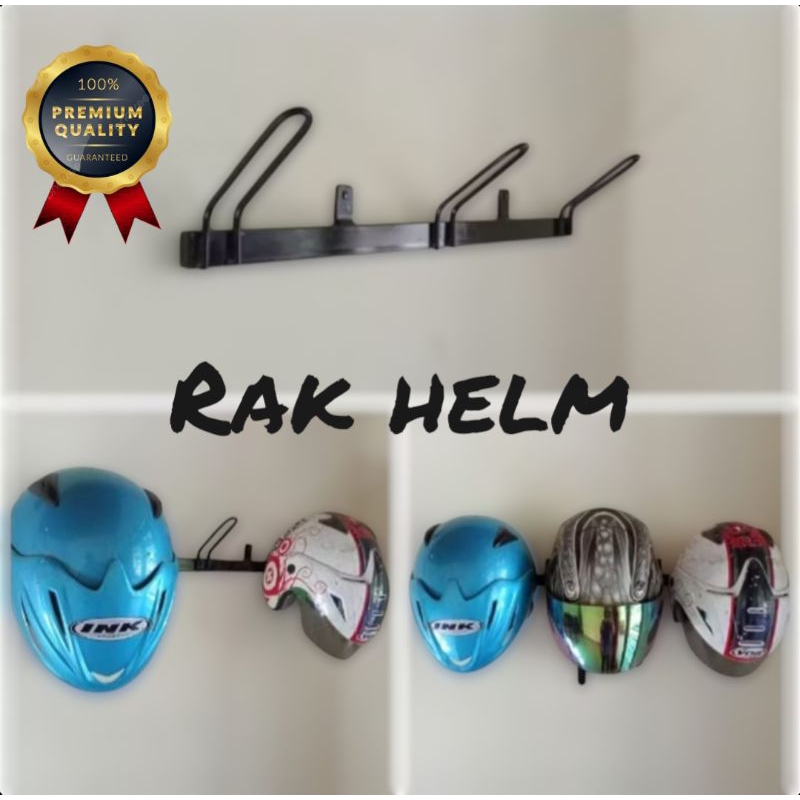 Jual RAK HELM SUSUN 3 BESI HOLLOW | Shopee Indonesia