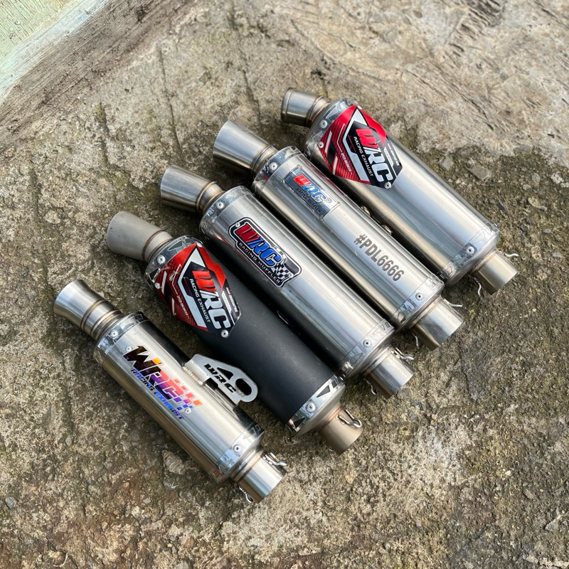 Jual (SECOND ORIGINAL) Slincer Knalpot Racing WRC EXHAUST Inlet 38/45 ...