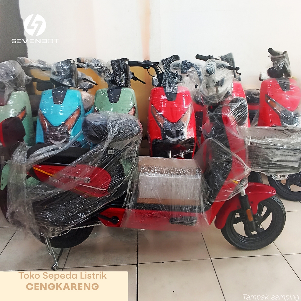 Jual Sevenbot Sepeda Listrik M10 Warna Red Chili (GARANSI RESMI ...