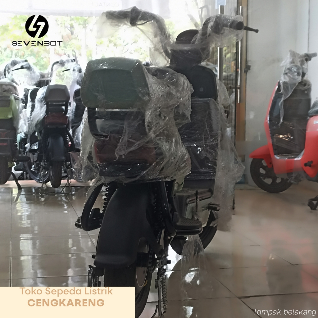 Jual Sepeda Listrik Sevenbot M10 warna Green (GARANSI RESMI) | Shopee ...