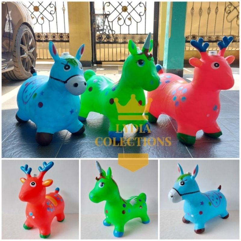Jual Mainan Kuda Jumping Bunyi Suara - Kuda Tunggang Anak Keret (model ...