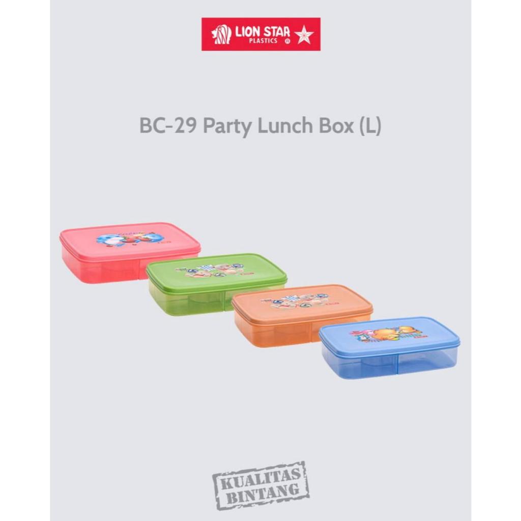 Jual TEPAK MAKAN ANAK LION STAR/ TEPAK ROTI ANAK PARTY LUNCH BOX L BC ...