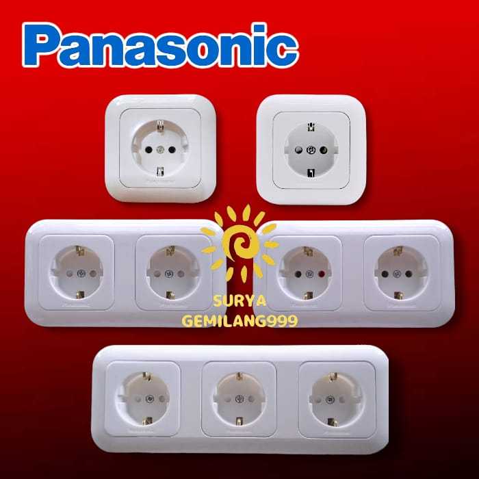 Jual PANASONIC - STOP KONTAK PANASONIC CP dan NON-CP WIDE SERIES / STOP ...