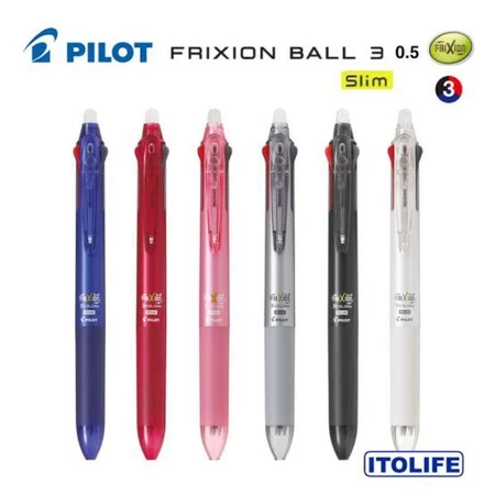 Pilot FriXion 3 in 1 pulpen dengan tinta yang bisa dihapus