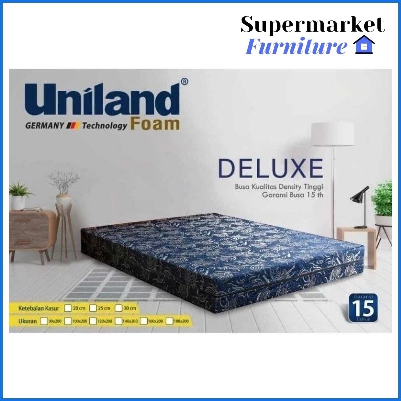 Jual Kasur Busa Uniland Deluxe Polos Tebal 20 Cm Kasur Busa Uniland
