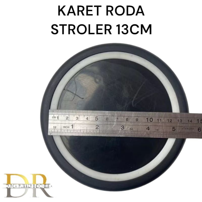 Jual KARET BAN RODA STROLLER BAYI VLEG 13cm / 130mm (1PCS) | Shopee ...