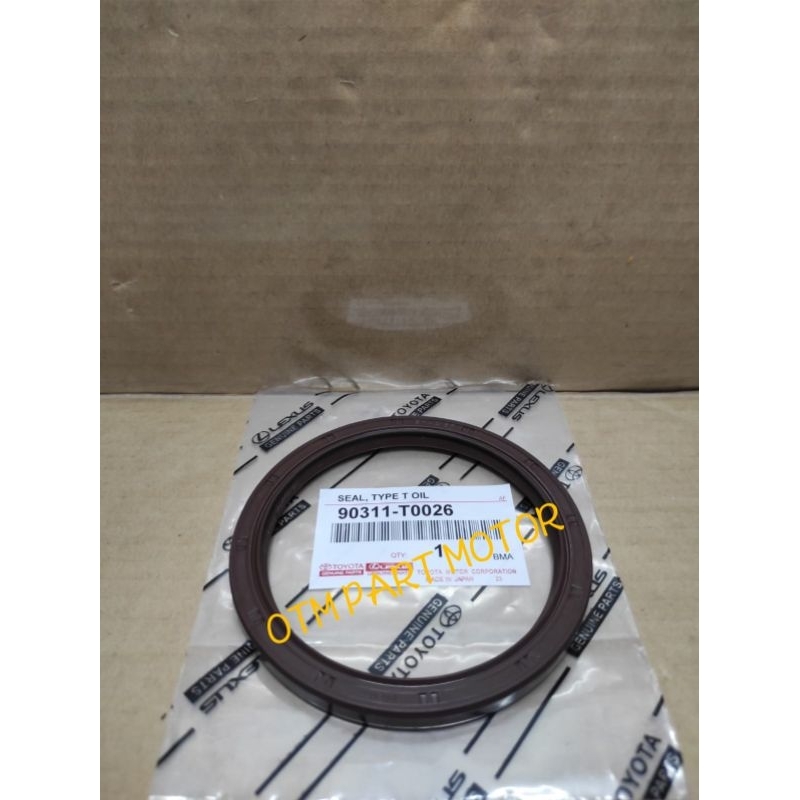 Jual OIL SEAL CRANKSHAFT REAR SEAL KRUK AS BELAKANG INOVA INNOVA HILUX ...