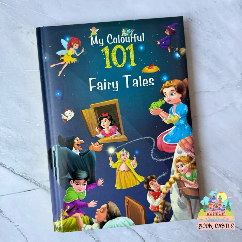 Jual 101 My colourful fairy Tales story book hard cover | Shopee Indonesia