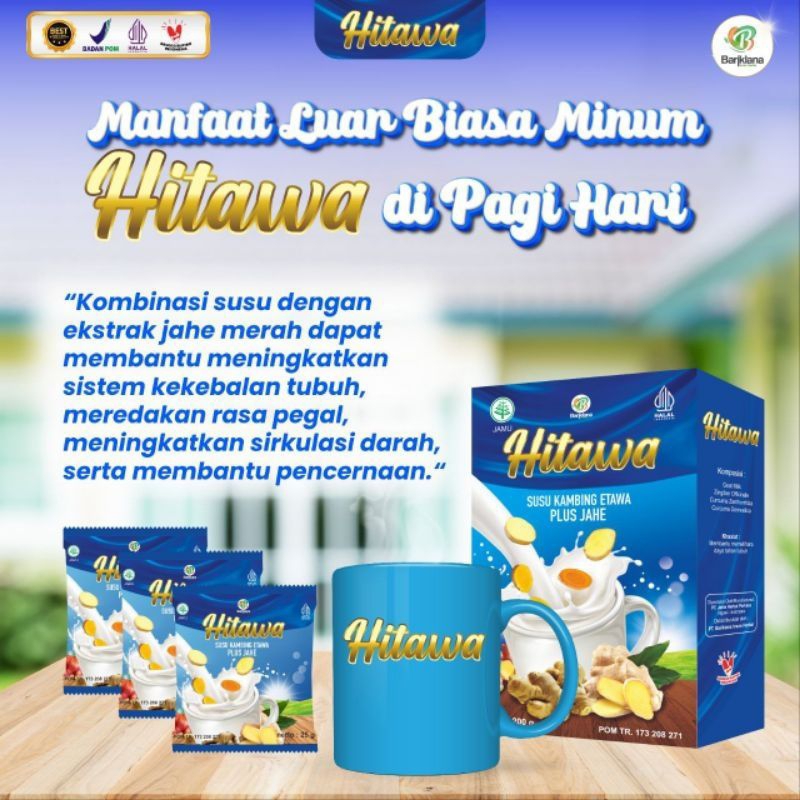 Jual HITAWA SUSU KAMBING ETAWA PLUS HERBAL, KEMASAN SACHET 1 BOX ISI 40 ...