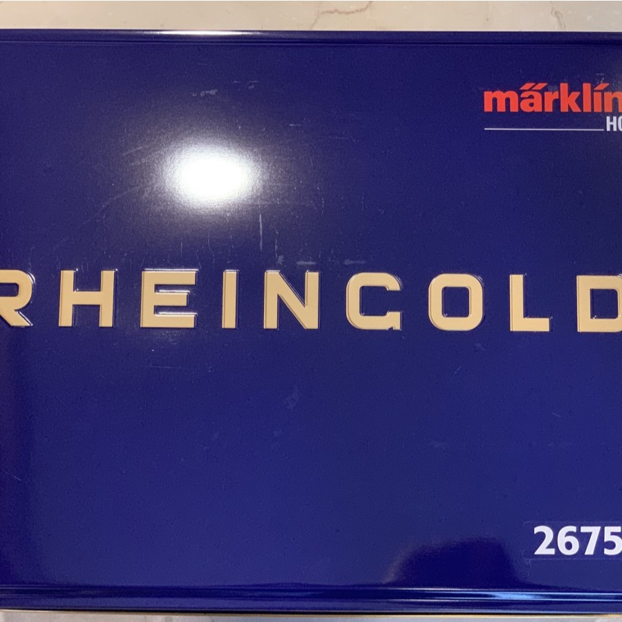 Jual Miniatur Kereta Marklin 26751 Digital trainset Rheingold | Shopee ...