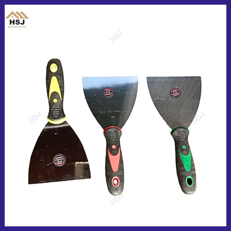 Jual Kapi Gagang Karet Kape Scrapper Stainless Steel 1.5 Inch 2 Inch 2. ...