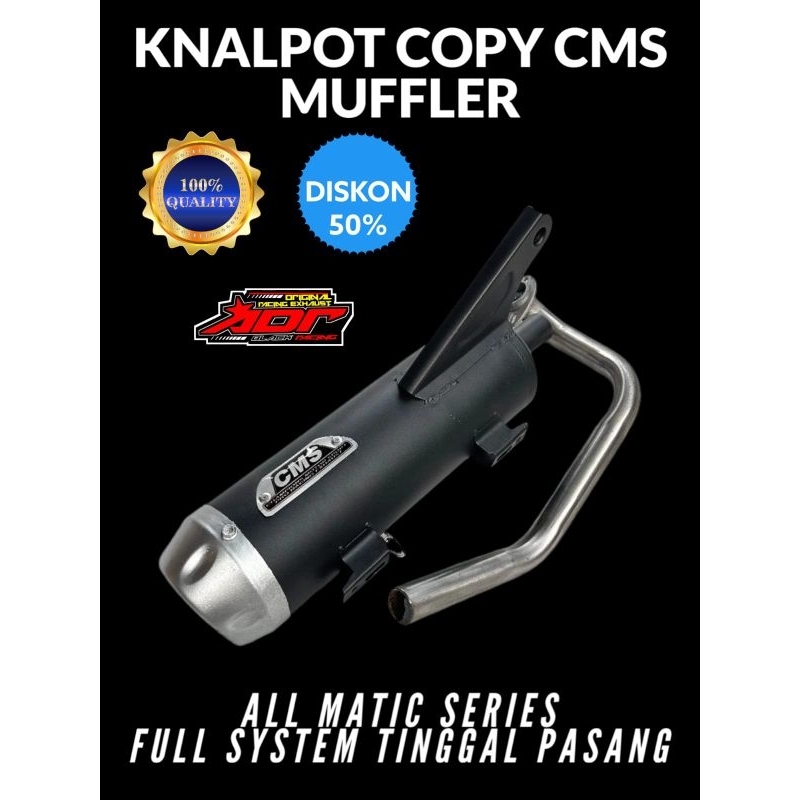 Jual Knalpot Standar Racing Copy Cmc Honda Baet Fi Beat Esp Baet Pop