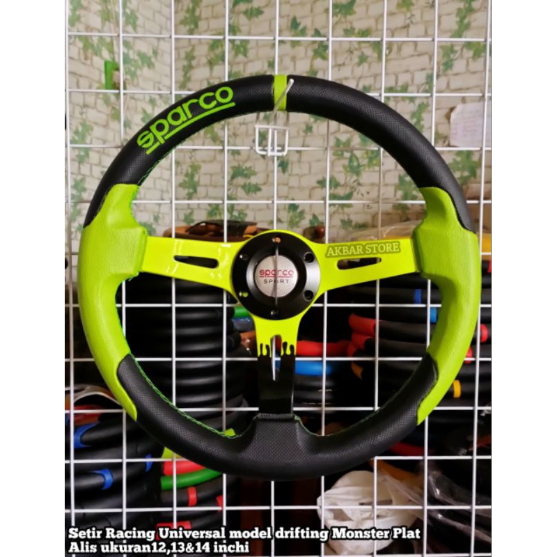 Jual Setir Steer Stir Racing Universal Model monster terbaru ukuran 12 ...
