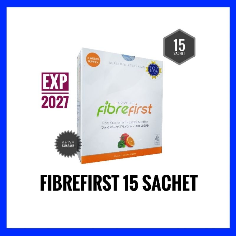 Jual FIBREFIRST FIBRE FIRST BOX ISI 15 SACHET & 5 SACHET MINUMAN DIET ...