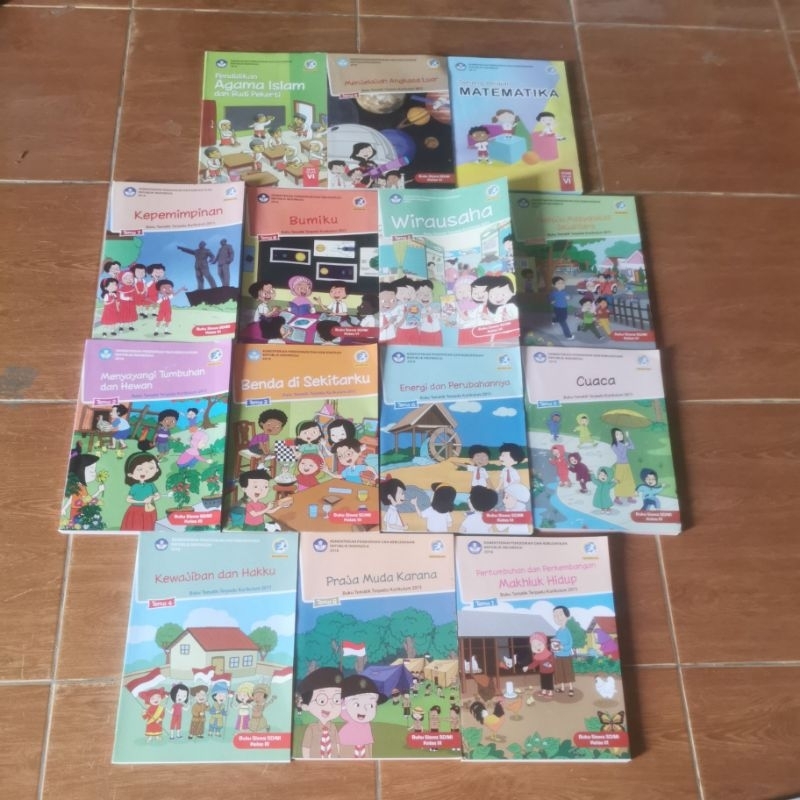 Jual BUKU TEMATIK TERPADU KURIKULUM 2013 UNTUK KELAS 3 DAN 6 SD/MI ...