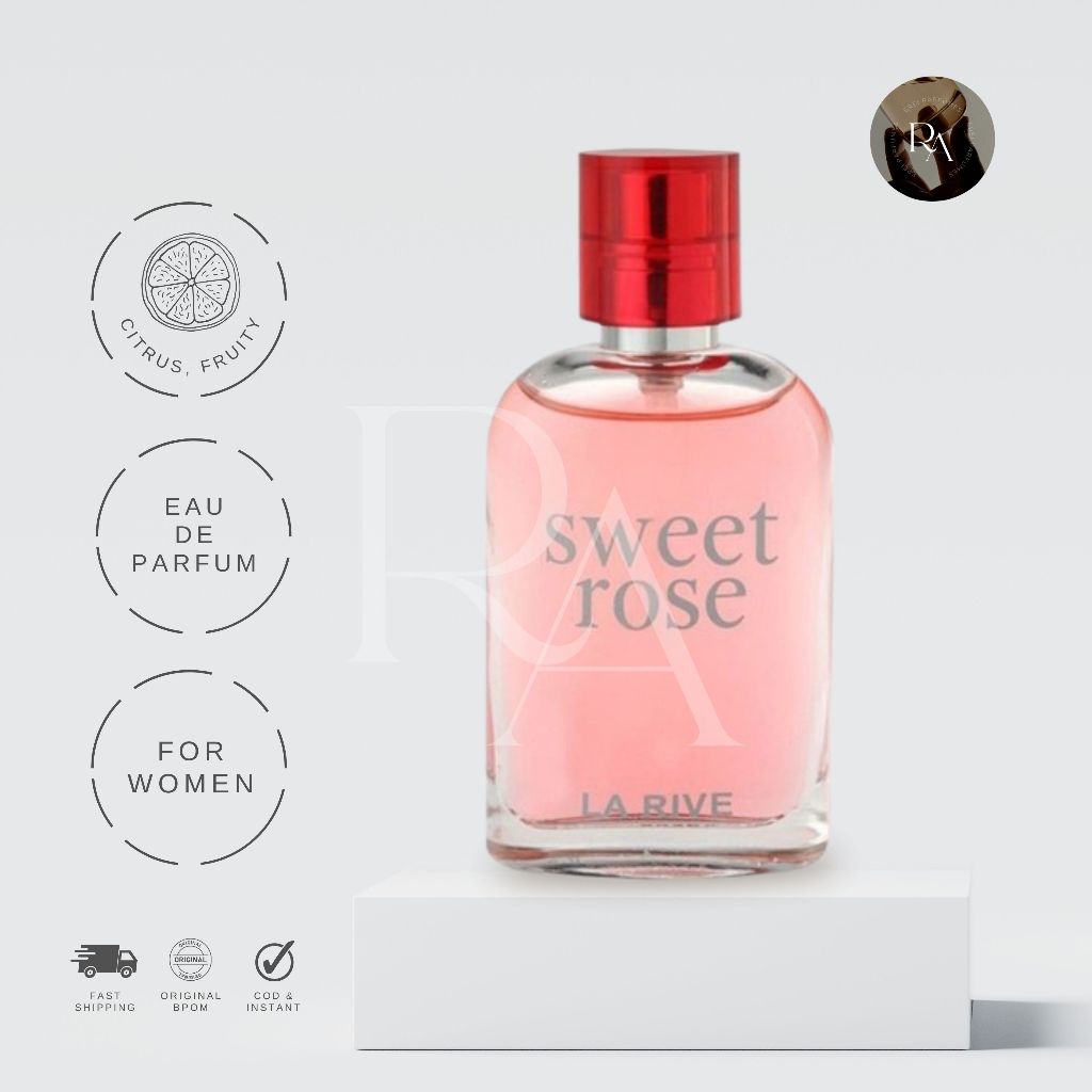 Jual La Rive Sweet Rose Travel Size for Women - 30 ML | Shopee Indonesia